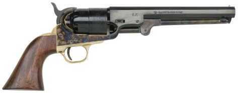Traditions 1851 Navy Black Powder Revolver .44 Caliber 7.375" Blued Octagonal Barrel Steel Color-Case Hardened Frame